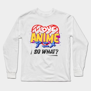 Love Anime Long Sleeve T-Shirt